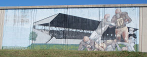 Mural in Honor of the Tanks Football Team